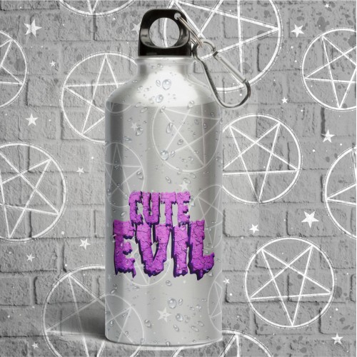 Метална бутилка за вода Cute Evil II
